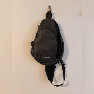 Eddie Bauer Charcoal Sling Bag